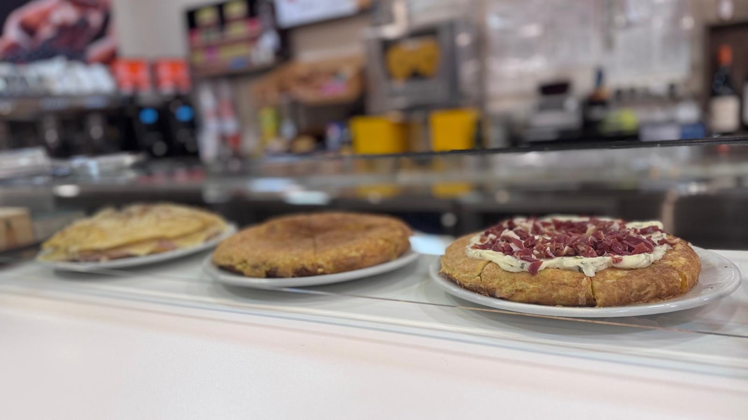 Tres tortillas de nuestra barra