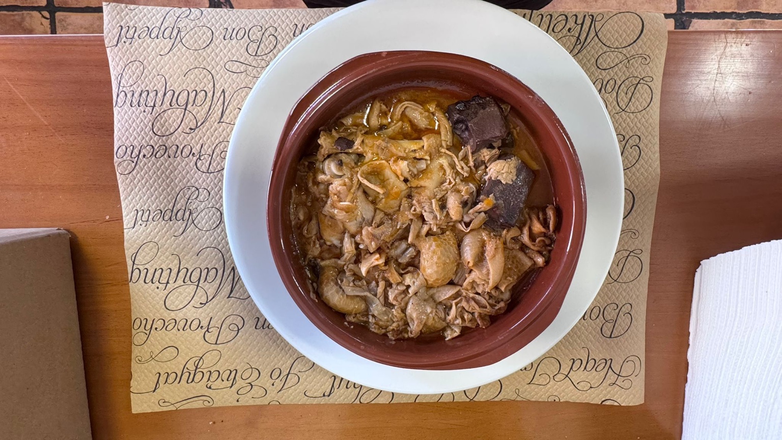 Ejemplo de cazuelica de nuestra cocina